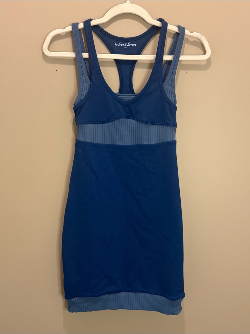 For Love & Lemons Bella Dress in Blue women’s size Xs